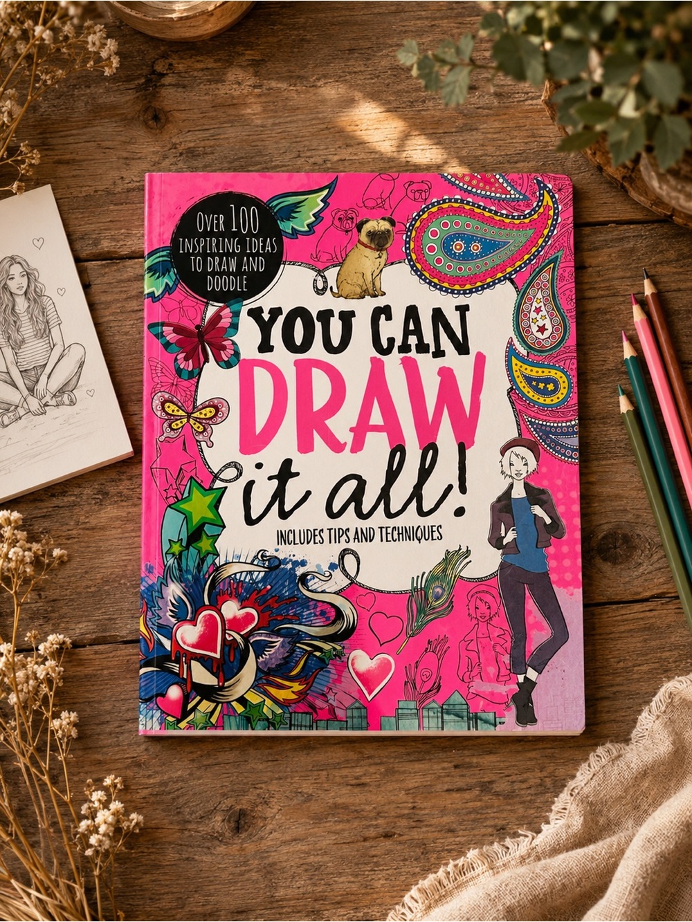 You‎ Can Draw All!: Over 100 Creative Ideas to Draw and Doodle Paperback